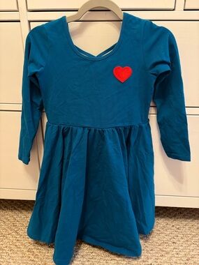 Stelle Girls Long Sleeve A-Line Twirly Dress Size 6